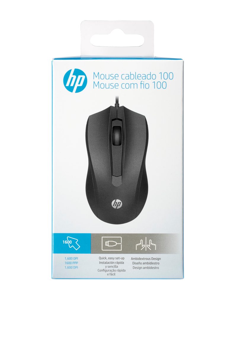 HP Wired Mouse 100
