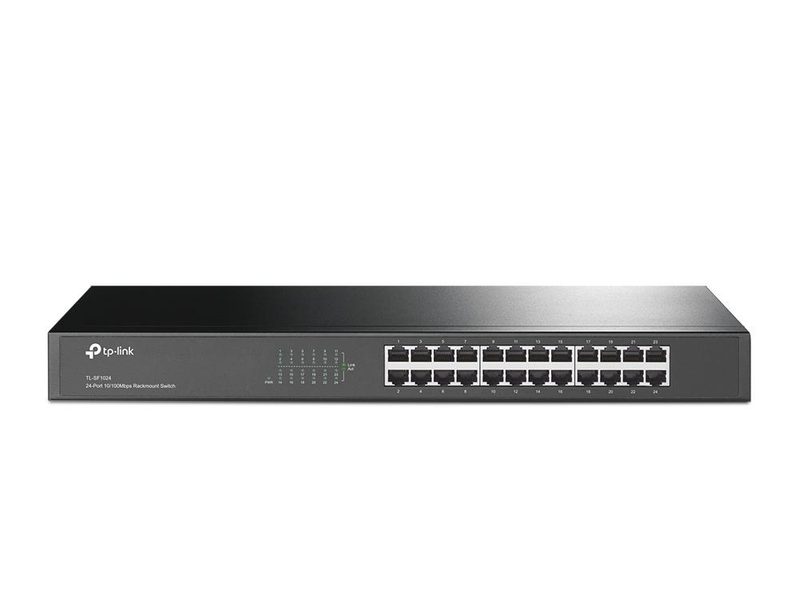 TP-Link TL-SF1024 Unmanaged Fast Ethernet (10/100) Black