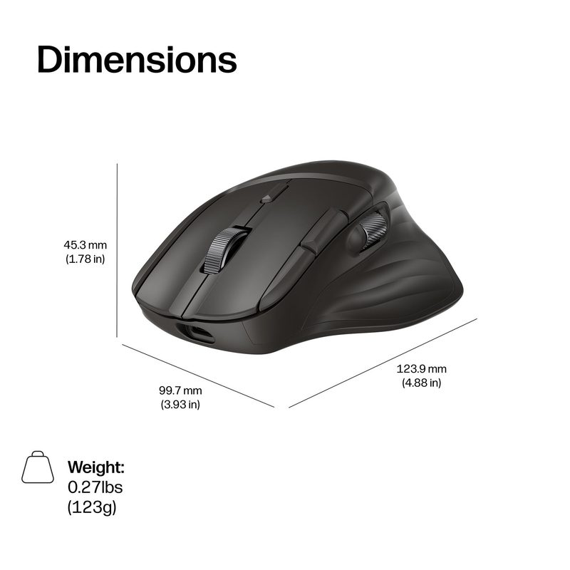 HP Ultra-Fast-Scroll Wireless Mouse 780M