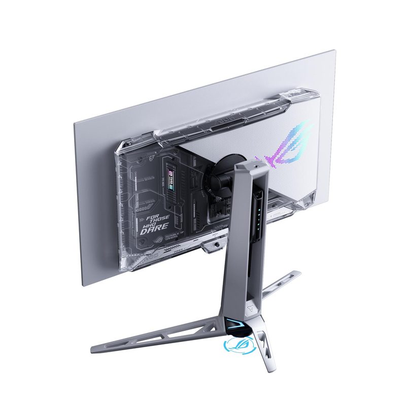 ASUS ROG Swift OLED PG27AQWP-W computer monitor 67.3 cm (26.5") 2560 x 1440 pixels Quad HD LCD Silver
