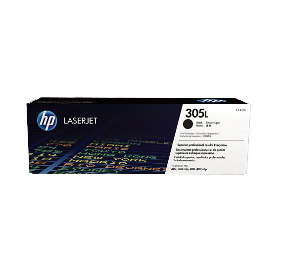HP 305L Economy Black Original LaserJet Toner Cartridge CE410L