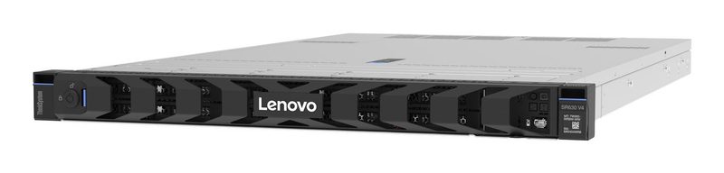 Lenovo ThinkSystem SR630 V4 server Rack (1U) Intel Xeon 6 2.2 GHz 256 GB DDR5-SDRAM 1300 W