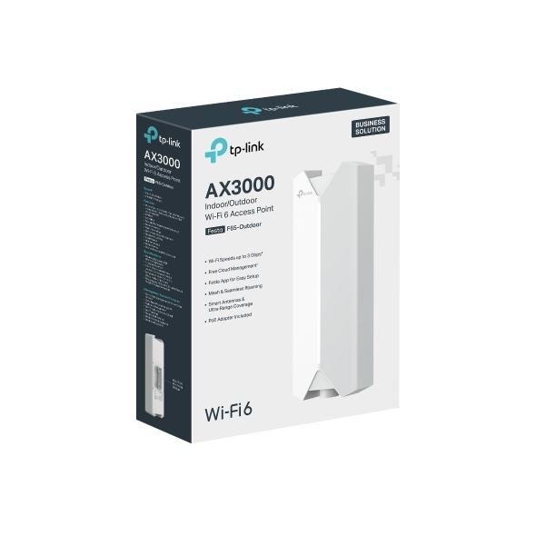 TP-Link FESTA F65-OUTDOOR(EU) wireless access point 3000 Mbit/s White Power over Ethernet (PoE)