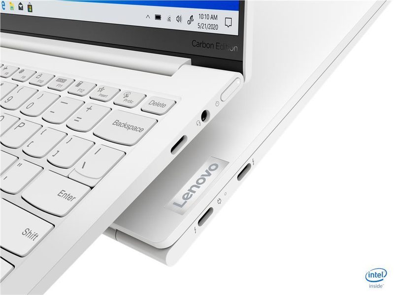 Lenovo Yoga Slim 7 Carbon 13ITL5 Intel® Core™ i7 i7-1165G7 Laptop 33.8 cm (13.3") WQXGA 16 GB LPDDR4x-SDRAM 512 GB SSD Wi-Fi 6 (802.11ax) Windows 10 Home White