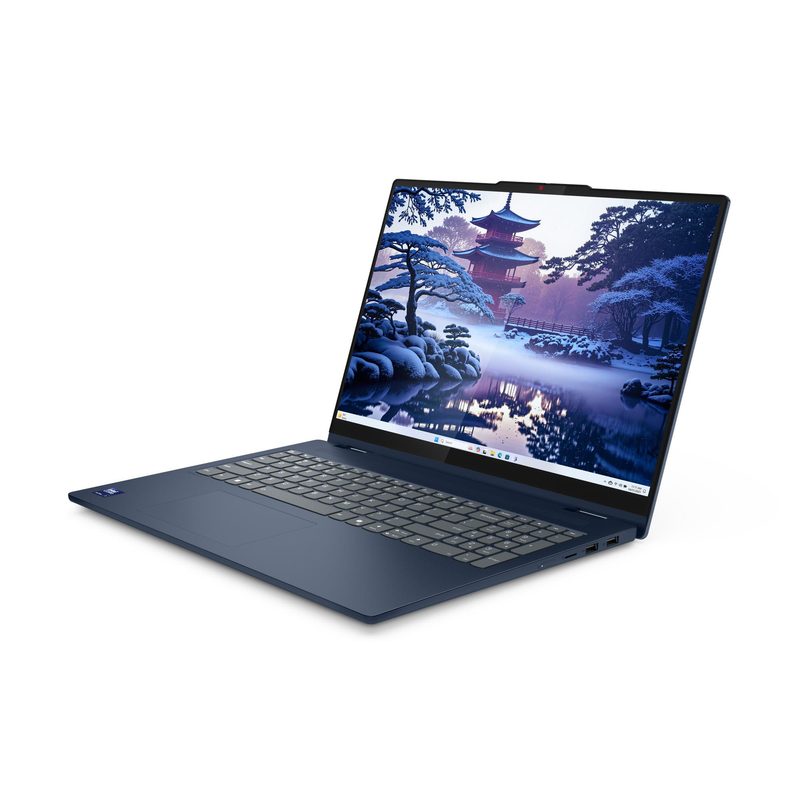 Lenovo IdeaPad 5 2-in-1 16IAL10 Intel Core Ultra 7 255U Hybrid (2-in-1) 40.6 cm (16") Touchscreen WUXGA 32 GB LPDDR5x-SDRAM 1 TB SSD Wi-Fi 6 (802.11ax) Windows 11 Home Blue English