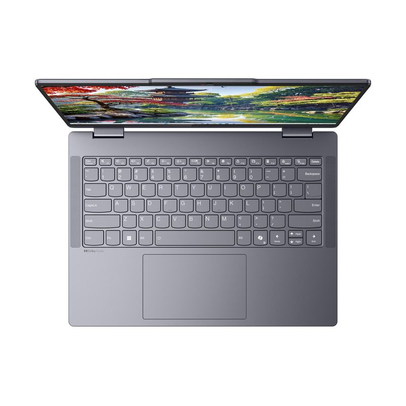 Lenovo IdeaPad 5 2-in-1 14IAL10 Intel Core Ultra 5 225U Hybrid (2-in-1) 35.6 cm (14") Touchscreen WUXGA 8 GB LPDDR5x-SDRAM 512 GB SSD Wi-Fi 6 (802.11ax) Windows 11 Home Grey US English