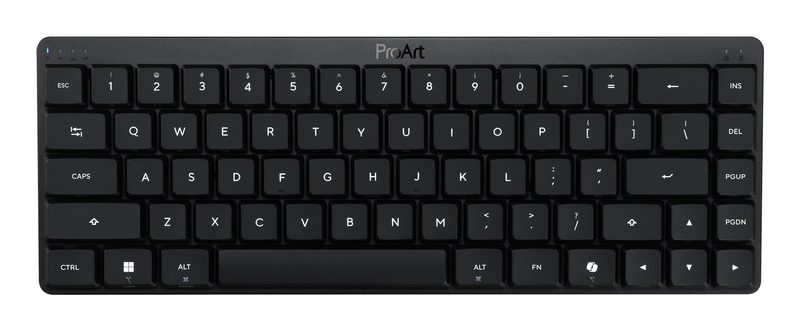 ASUS ProArt KD300 keyboard Home/Office USB + RF Wireless + Bluetooth QWERTY English Black