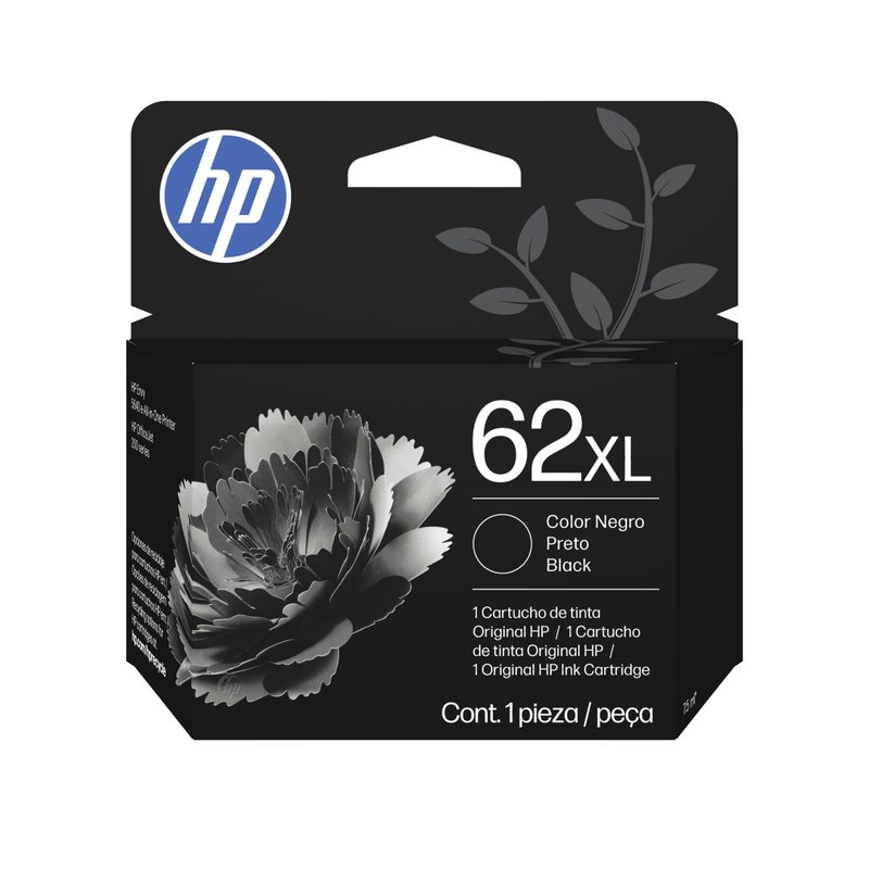 HP 62XL High Yield Black Original Ink Cartridge