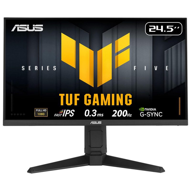 ASUS TUF Gaming VG259QL5A computer monitor 62.2 cm (24.5") 1920 x 1080 pixels Full HD LED Black
