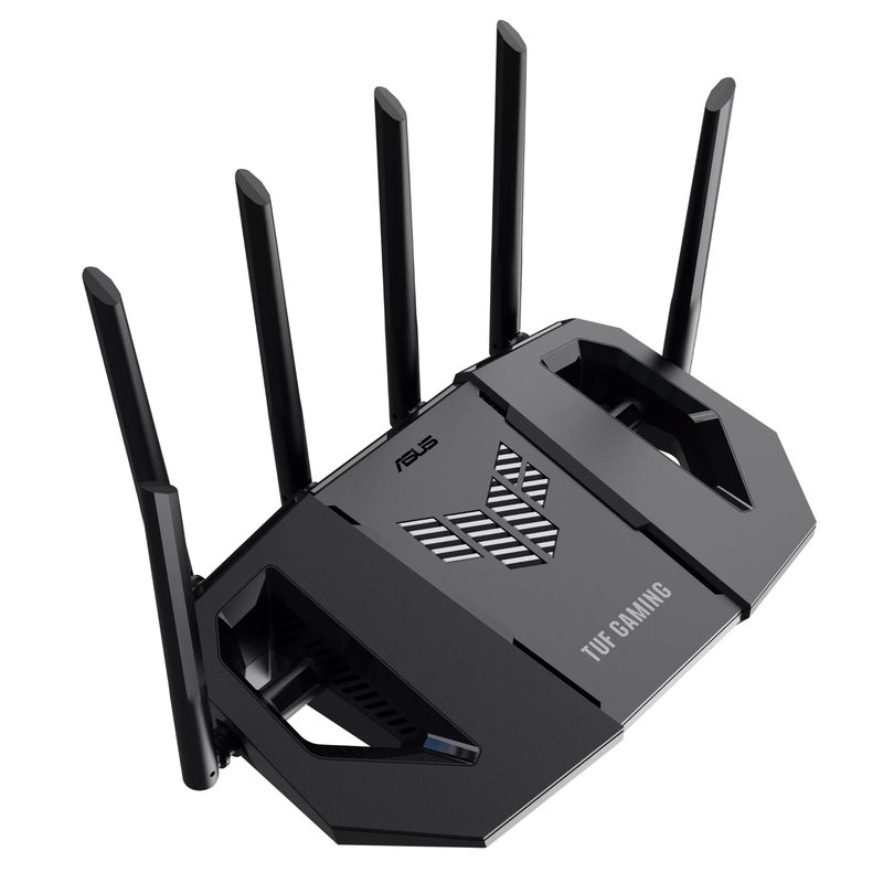 ASUS TUF Gaming BE9400 (TUF-BE9400) wireless router 2.5 Gigabit Ethernet Tri-band (2.4 GHz / 5 GHz / 6 GHz) Black