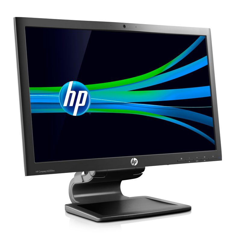HP LA2206xc computer monitor 54.6 cm (21.5") 1920 x 1080 pixels Black