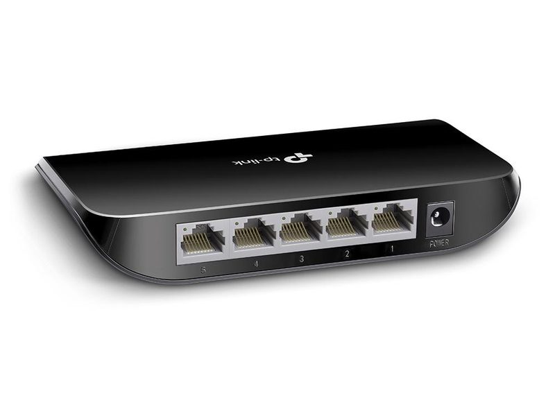 TP-Link TL-SG1005D(UN) network switch Unmanaged Gigabit Ethernet (10/100/1000) Black