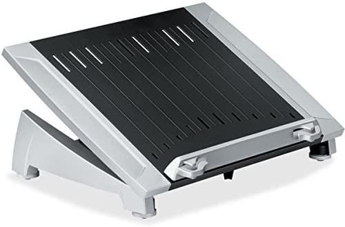 FELLOWES Manufacturing 8036701 Office Suites Laptop Riser Plus, Copyholder, 15 1/8 x 11 3/8 x 6 1/2, Black