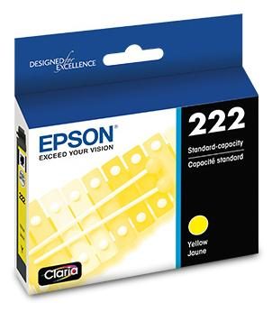 Epson 222 ink cartridge 1 pc(s) Original Standard Yield Yellow