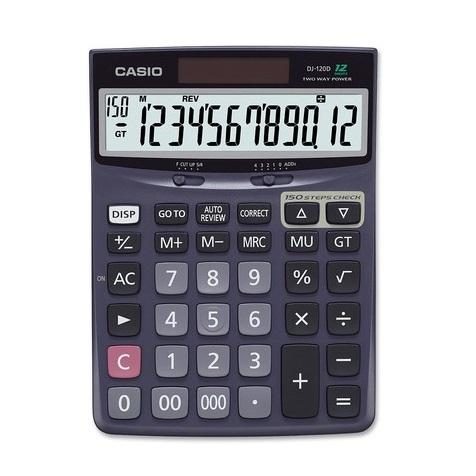 CASIO CALCULATOR- DJ-120D
