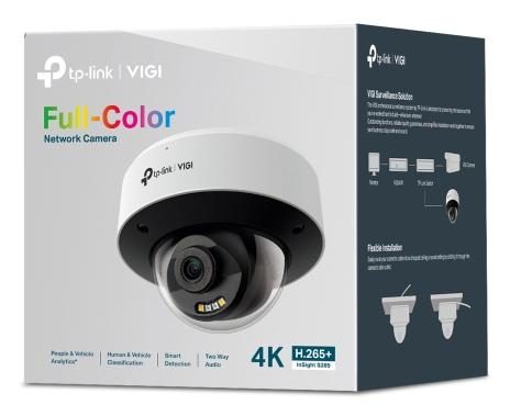 TP-Link InSight S285 Dome IP security camera Outdoor 3840 x 2160 pixels Ceiling