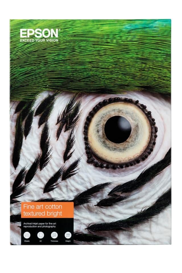 Epson Fine Art Cotton Textured Bright II, A4 25 Sheets