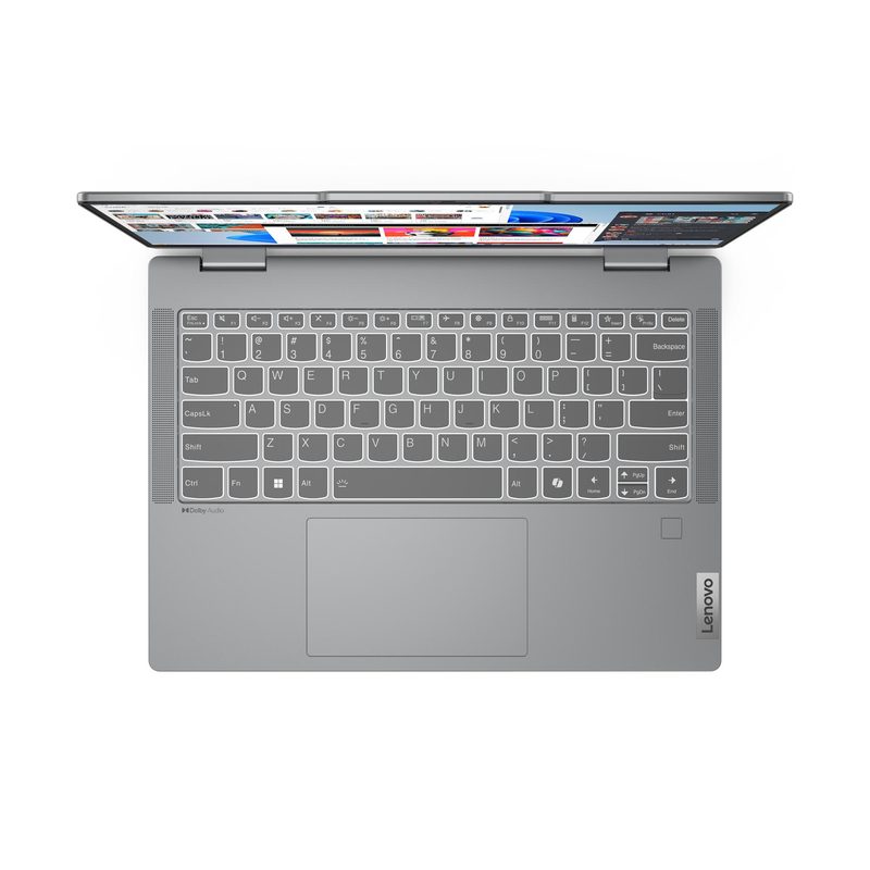 Lenovo IdeaPad 5 2-in-1 14IRH9 Intel® Core™ i7 i7-13620H Hybrid (2-in-1) 35.6 cm (14") Touchscreen WUXGA 16 GB LPDDR5x-SDRAM 512 GB SSD Wi-Fi 6 (802.11ax) Windows 11 Home Grey Belgian