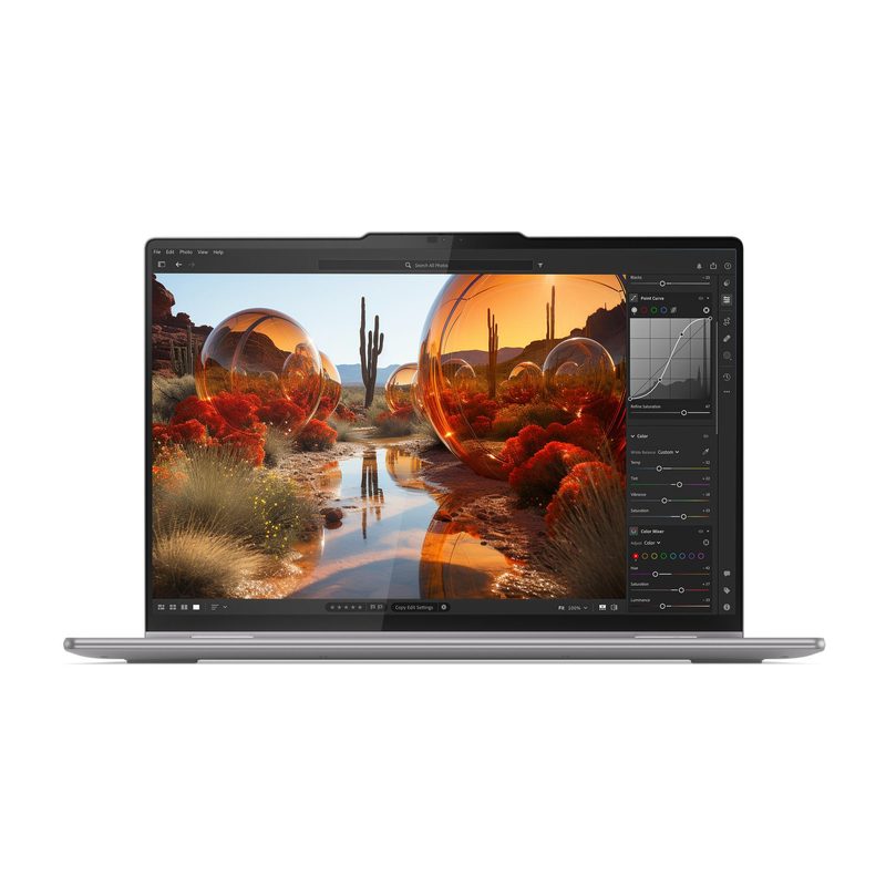 Lenovo Yoga 7 2-in-1 16AHP9 AMD Ryzen™ 7 8840HS Hybrid (2-in-1) 40.6 cm (16") Touchscreen WUXGA 16 GB LPDDR5x-SDRAM 512 GB SSD Wi-Fi 6E (802.11ax) Windows 11 Home Grey US English