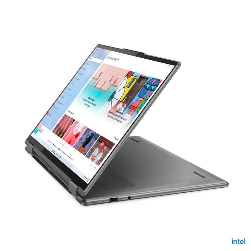 Lenovo Yoga 7 16IAP7 Intel® Core™ i7 i7-1260P Hybrid (2-in-1) 40.6 cm (16") Touchscreen WQXGA 16 GB LPDDR5-SDRAM 1 TB SSD Wi-Fi 6E (802.11ax) Windows 11 Home Grey