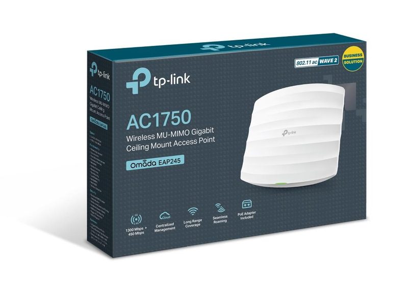TP-Link EAP245 1300 Mbit/s White Power over Ethernet (PoE)