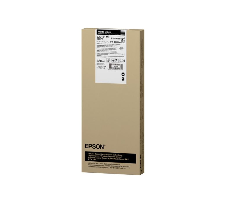 Epson SJIC48P-MK Matt Black ink cartridge for ColorWorks C8000e