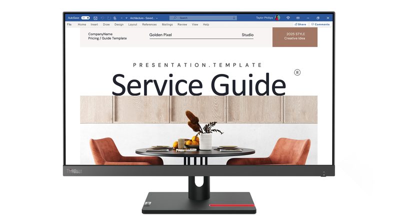 Lenovo ThinkVision S24i-30 computer monitor 60.5 cm (23.8") 1920 x 1080 pixels Full HD LED Black