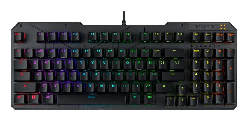 ASUS TUF Gaming K3 Gen II keyboard USB QWERTY Black