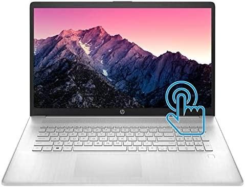 HP Pavilion Laptop (2021 Latest Model), 17.3″ HD+ Narrow Bezel Touchscreen, AMD Ryzen 5 5500U Processor (Beats i7-1185G7), 32GB RAM, 1TB SSD, Long Battery Life, Win 10