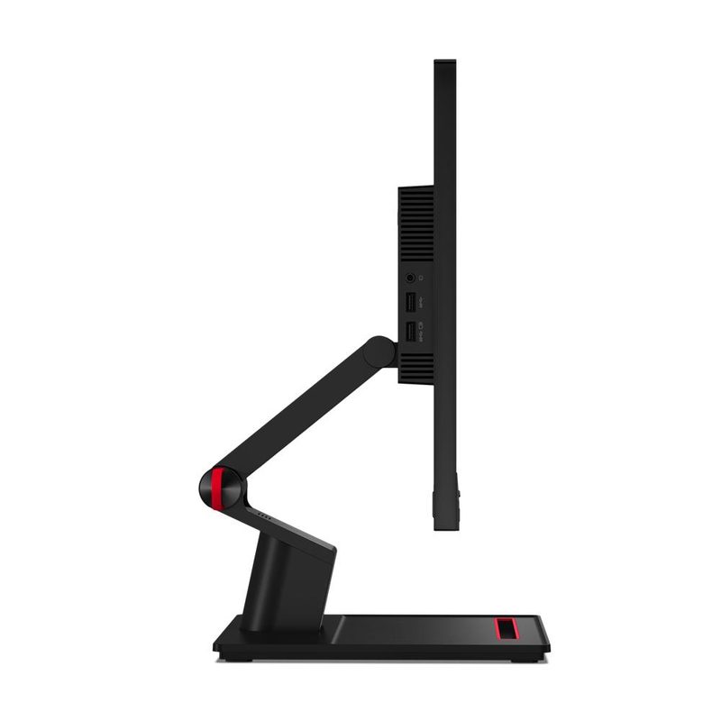 Lenovo ThinkVision T24t-20 computer monitor 60.5 cm (23.8") 1920 x 1080 pixels Full HD LED Touchscreen Black