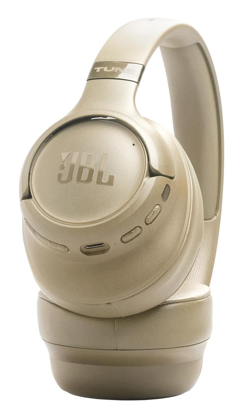 JBL Tune 780NC Headset Wired & Wireless Head-band Calls/Music USB Type-C Bluetooth Beige