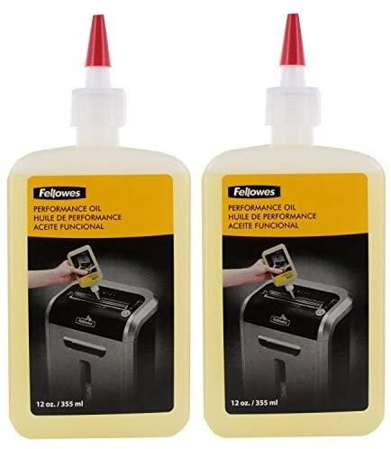 Fellowes : Shredder Oil, 12 oz. Bottle with Extension Nozzle -:- Sold as 2 Packs of – 1 – / – Total of 2 Each