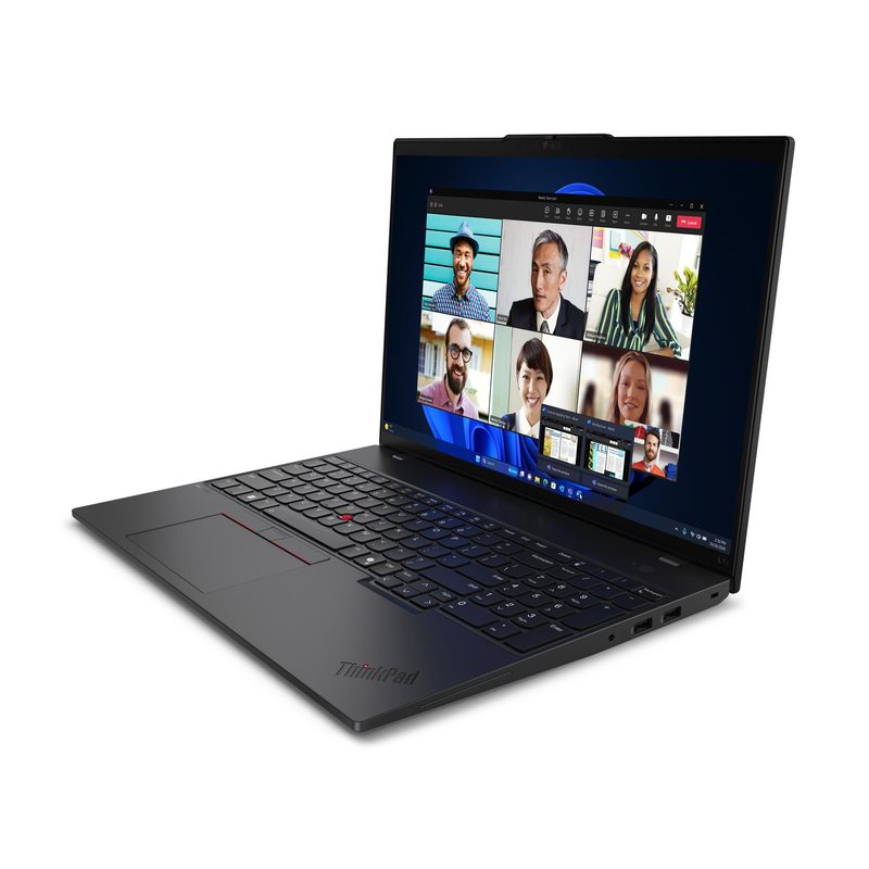 Lenovo ThinkPad L16 Gen 1 (Intel) Intel Core Ultra 7 155U Laptop 40.6 cm (16") WUXGA 16 GB DDR5-SDRAM 512 GB SSD Wi-Fi 6E (802.11ax) Windows 11 Pro Black Nordic
