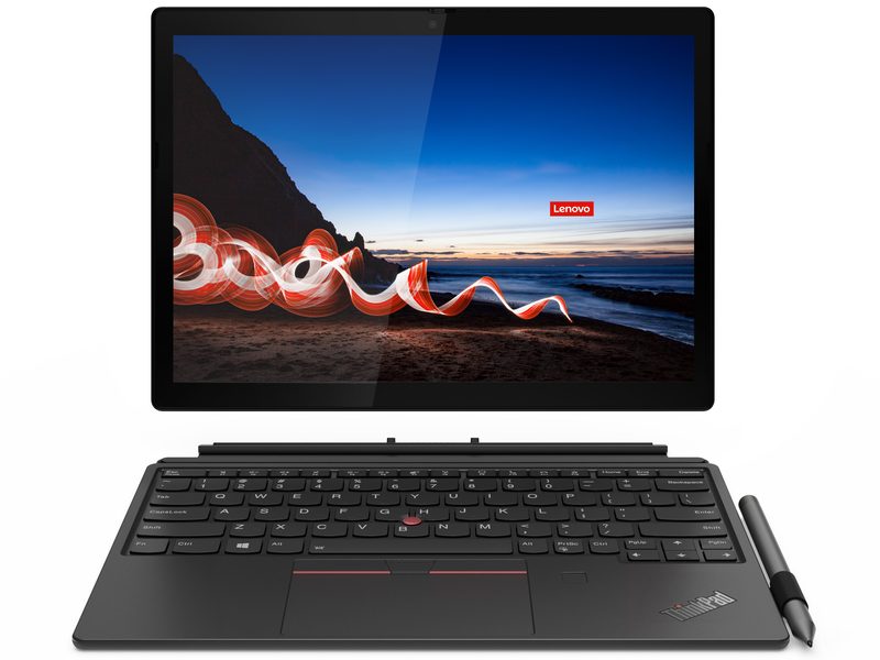 Lenovo ThinkPad X12 Detachable Intel® Core™ i5 i5-1130G7 Hybrid (2-in-1) 31.2 cm (12.3") Touchscreen 8 GB LPDDR4x-SDRAM 256 GB SSD Wi-Fi 6 (802.11ax) Windows 11 Pro Black