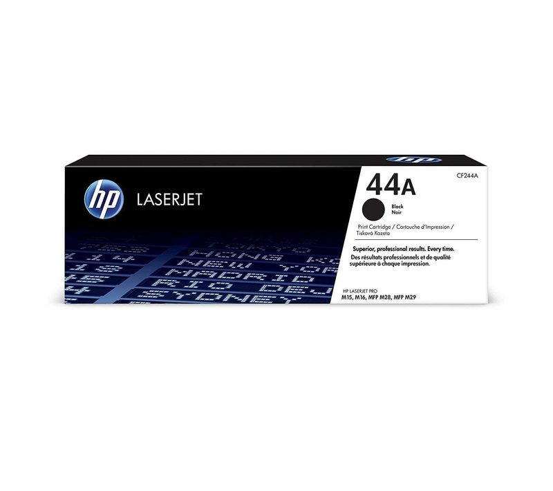 HP 44A Black Original LaserJet Toner Cartridge (CF244A)