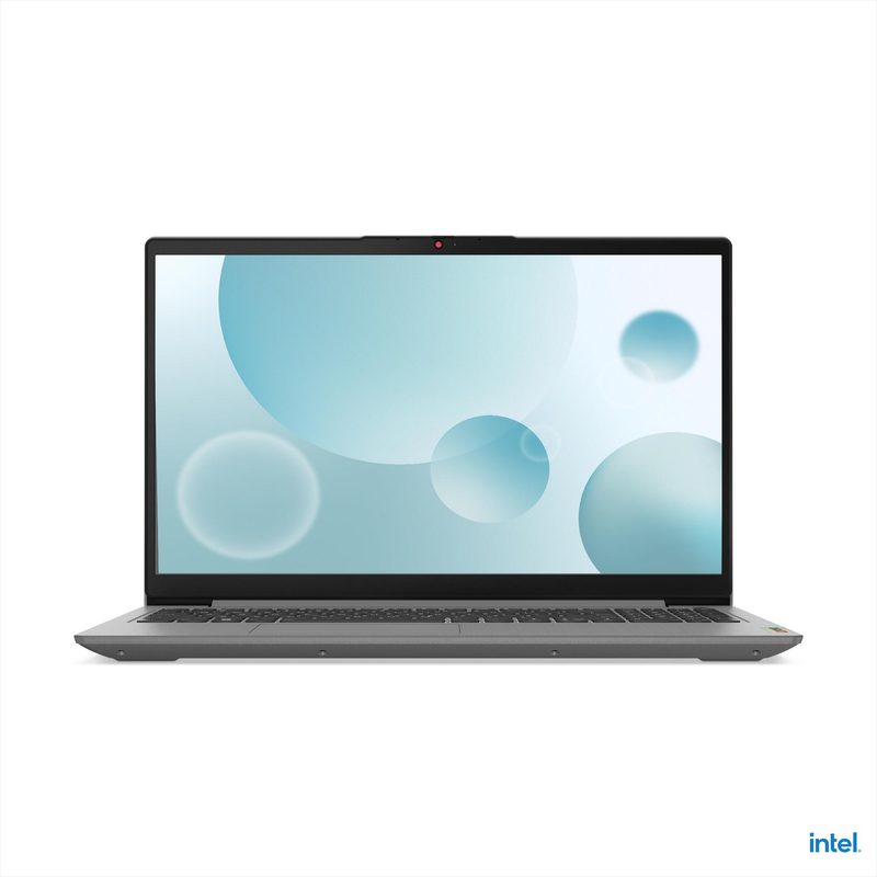 Lenovo IP 3 G4 i3 8GB 256GB W11H Intel® Core™ i3 i3-1215U Laptop 39.6 cm (15.6") DDR4-SDRAM SSD Wi-Fi 6 (802.11ax) Windows 11 Home Grey