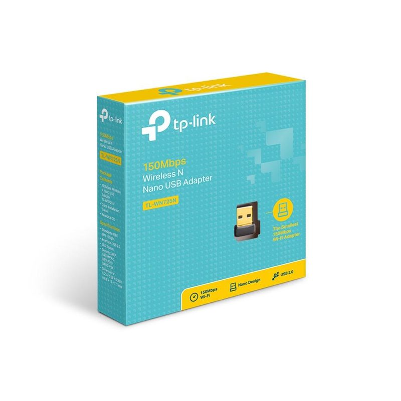 TP-Link TL-WN725N(EU) network card WLAN 150 Mbit/s
