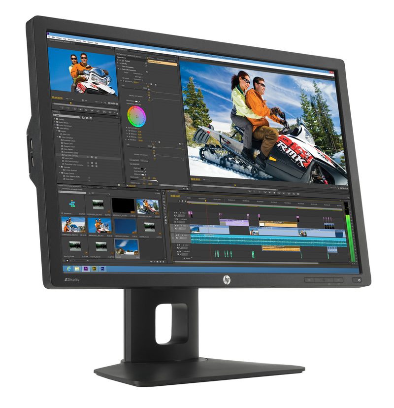 HP Z24i computer monitor 61 cm (24") 1920 x 1200 pixels LED Black