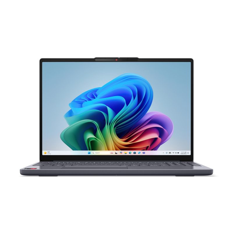 Lenovo IdeaPad Slim 3 15Q8X10 Copilot+ PC Snapdragon X1-26-100 Laptop 38.9 cm (15.3") WUXGA 16 GB LPDDR5x-SDRAM 256 GB SSD Wi-Fi 7 (802.11be) Windows 11 Home Grey English