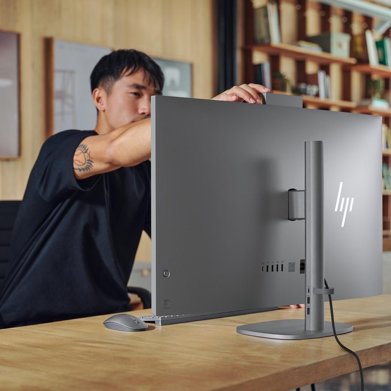 HP OmniStudio X Next Gen AI 32-c1014nb PC Copilot+ PC Intel Core Ultra 7 258V 80 cm (31.5") 3840 x 2160 pixels All-in-One PC 32 GB LPDDR5x-SDRAM 2 TB SSD Windows 11 Home Wi-Fi 6E (802.11ax) Silver