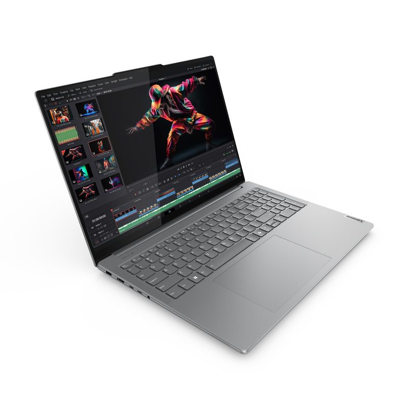Lenovo Yoga Pro 9 16IMH9 Intel Core Ultra 9 185H Laptop 40.6 cm (16") Touchscreen 3.2K 32 GB LPDDR5x-SDRAM 1 TB SSD NVIDIA GeForce RTX 4060 Wi-Fi 6E (802.11ax) Windows 11 Pro Grey US English