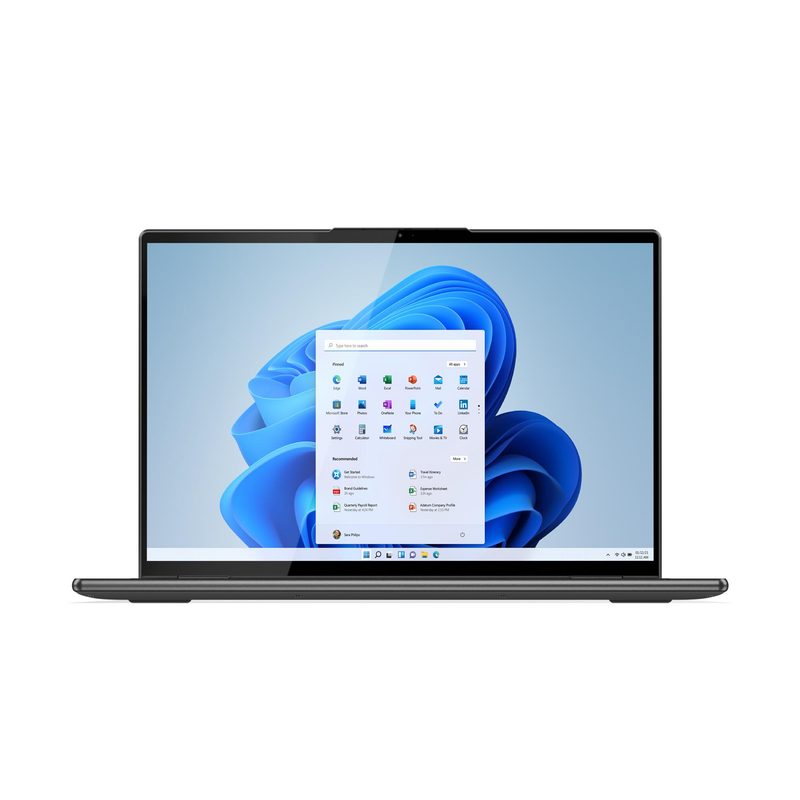 Lenovo Yoga 7 16IAH7 Intel® Core™ i7 i7-12700H Hybrid (2-in-1) 40.6 cm (16") Touchscreen WQXGA 32 GB LPDDR5-SDRAM 1 TB SSD Intel Arc A370M Wi-Fi 6E (802.11ax) Windows 11 Home Grey