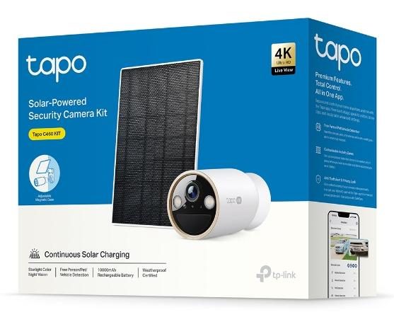 TP-Link Tapo C460 KIT(EU) Bullet IP security camera Outdoor 3840 x 2160 pixels Wall