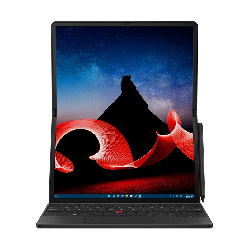Lenovo ThinkPad X1 Fold 16 Gen 1 Intel® Core™ i7 i7-1250U Hybrid (2-in-1) 41.4 cm (16.3") Touchscreen 16 GB LPDDR5-SDRAM 512 GB SSD Wi-Fi 6E (802.11ax) Windows 11 Pro Black French