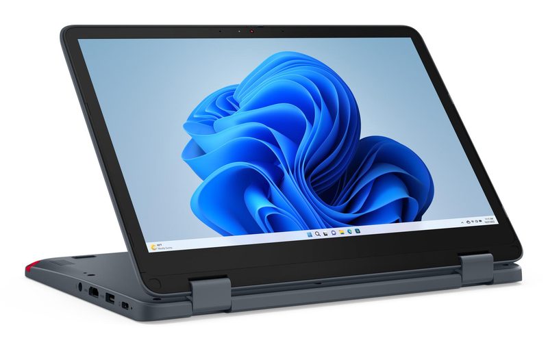 Lenovo 500w 2-in-1 Gen 5 N150 Hybrid (2-in-1) 31 cm (12.2") Touchscreen WUXGA 8 GB LPDDR5-SDRAM 128 GB SSD Wi-Fi 6E (802.11ax) Windows 11 Pro Grey French