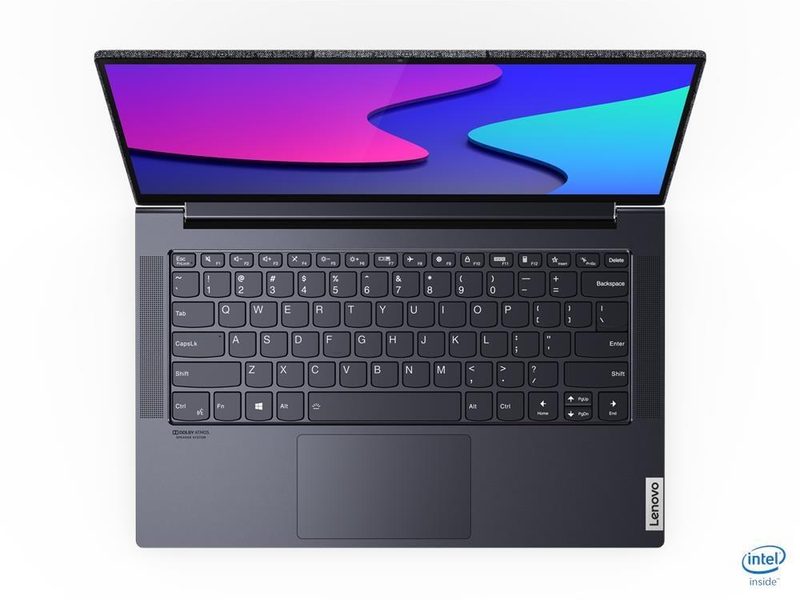 Lenovo Yoga Slim 7 14IIL05 Intel® Core™ i5 i5-1035G1 Laptop 35.6 cm (14") Touchscreen Full HD 16 GB LPDDR4x-SDRAM 512 GB SSD NVIDIA GeForce MX350 Wi-Fi 6 (802.11ax) Windows 10 Home Grey