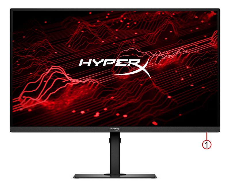 HP HyperX OMEN 27 inch QHD 320Hz Gaming Monitor - OMEN 27qs G3