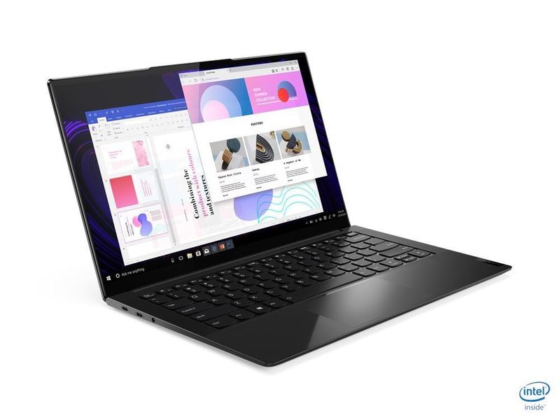Lenovo Yoga Slim 9 14ITL5 Intel® Core™ i7 i7-1165G7 Laptop 35.6 cm (14") Touchscreen 4K Ultra HD 16 GB LPDDR4x-SDRAM 1 TB SSD Wi-Fi 6 (802.11ax) Windows 10 Home Black