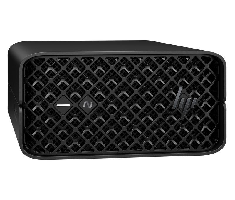 HP Z2 G1a Wolf Pro Security Edition Copilot+ PC AMD Ryzen AI Max PRO 390 64 GB LPDDR5x-SDRAM 2 TB SSD Windows 11 Pro Mini PC Workstation AI Workstation, AI PC Black