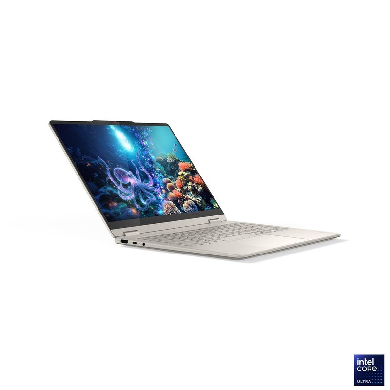 Lenovo YG 7 2-in-1 ULT5 16GB 512GB W11H Copilot+ PC Intel Core Ultra 5 226V Hybrid (2-in-1) 35.6 cm (14") Touchscreen WUXGA LPDDR5x-SDRAM Wi-Fi 7 (802.11be) Seashell (colour) Turkish